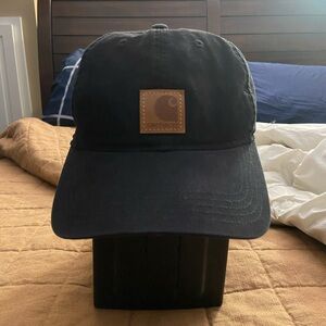 Carhartt Black Cap with Logo Patch